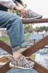 Hakiki Deri Yılan Kadın Casual Ayakkabı 167ZA40046-3