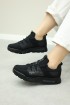 Siyah Füme Kadın Sneaker Ayakkabı 572ZA2300