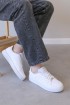 Beyaz Unisex Sneaker Ayakkabı 930XA019