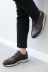 Hakiki Deri Kahve Erkek Casual Ayakkabı 951MA556