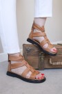 Кожа 06 TABA Женская Классические Сандалии 124ZA116