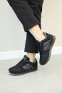 Siyah Kadın Sneaker Ayakkabı 590ZA077