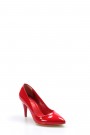 Kırmızı Rugan Kadın Stiletto Ayakkabı 629ZA039-089