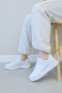 Beyaz Kadın Sneaker Ayakkabı 666ZA158