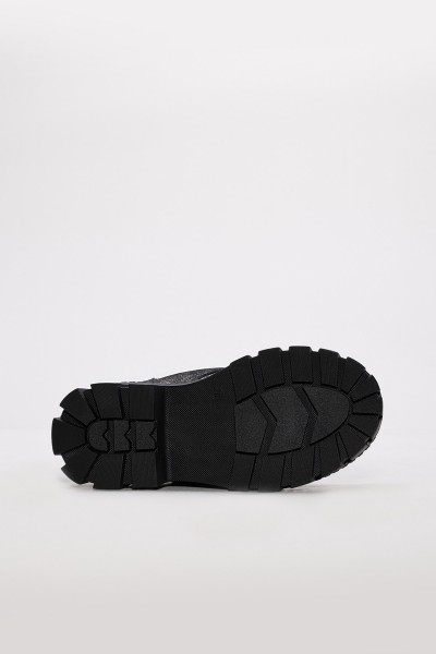 Hakiki Deri Kürklü Çelik Unisex Çocuk Klasik Bot 157KXA1774