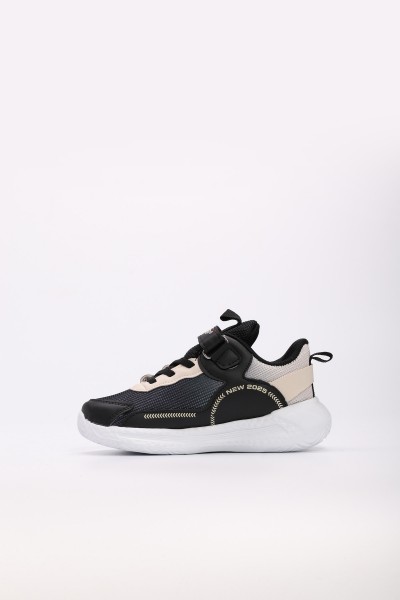 SIYAH KREM Unisex Çocuk Sneaker Ayakkabı 615XCA529