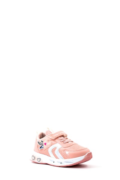 Pudra Beyaz Unisex Çocuk Sneaker Ayakkabı 461XCA204