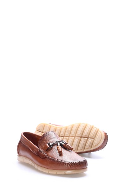 Hakiki Deri Taba Erkek Casual Ayakkabı 628MAF61
