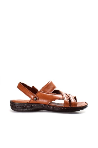 Hakiki Deri Taba Erkek Klasik Sandalet 952MA710
