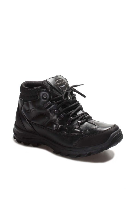 Hakiki Deri Su Geçirmez Siyah Unisex Outdoor Bot 117SXA5538