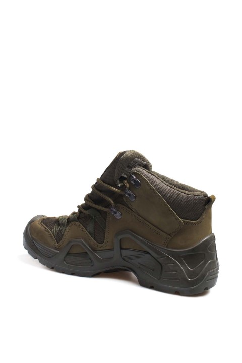 Hakiki Deri Su Geçirmez Haki Nubuk Erkek Outdoor Bot 117SMA1492
