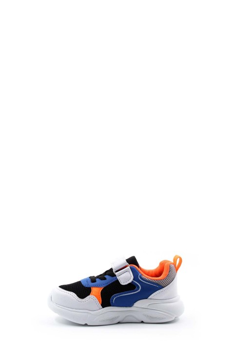 Siyah Oranj Unisex Çocuk Sneaker Ayakkabı 141XCA018