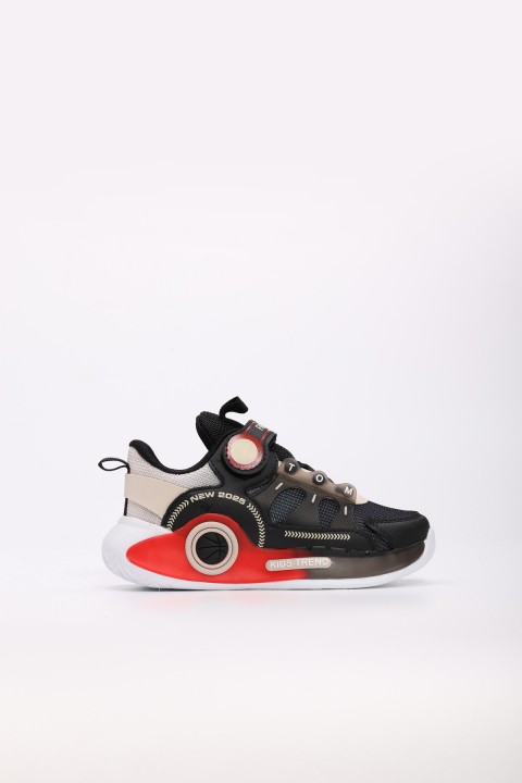 SIYAH KREM Unisex Çocuk Sneaker Ayakkabı 615XCA529