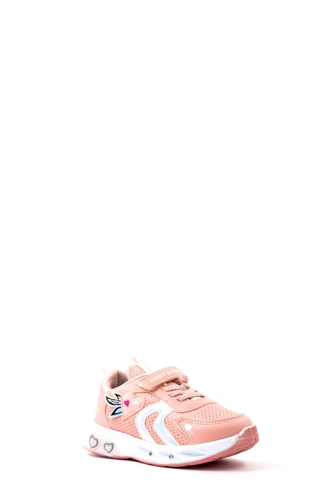 Pudra Beyaz Unisex Çocuk Sneaker Ayakkabı 461XCA204