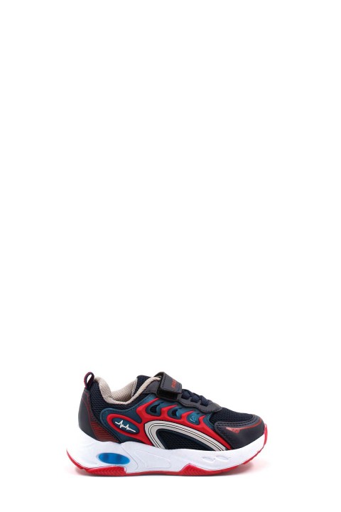 Lacivert Buz Kırmızı Unisex Çocuk Sneaker Ayakkabı 461XCA325