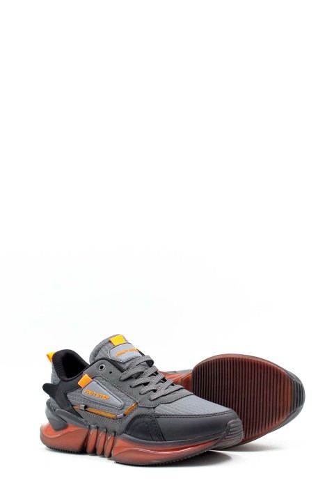 Füme Turuncu Erkek Sneaker Ayakkabı 572MA2499