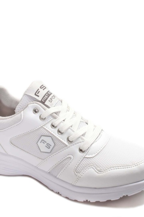 Beyaz Unisex Sneaker Ayakkabı 589XA020