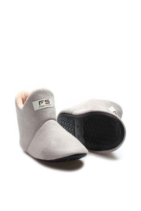 Gri Unisex Ev Bot 611XA302