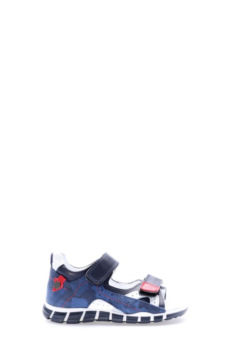 Hakiki Deri Lacivert Unisex Çocuk Klasik Ayakkabı 612XA879