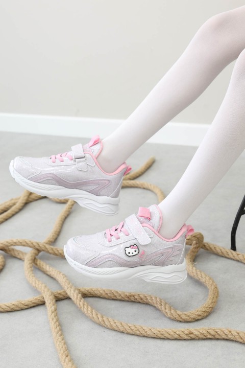 Beyaz Mavi Unisex Çocuk Sneaker Ayakkabı 615XCA1907
