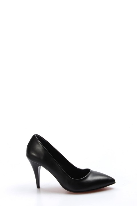 Siyah Kadın Stiletto Ayakkabı 629ZA039-089