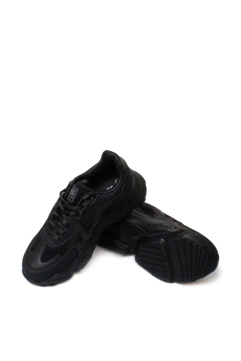 Siyah Kadın Sneaker Ayakkabı 666ZA141