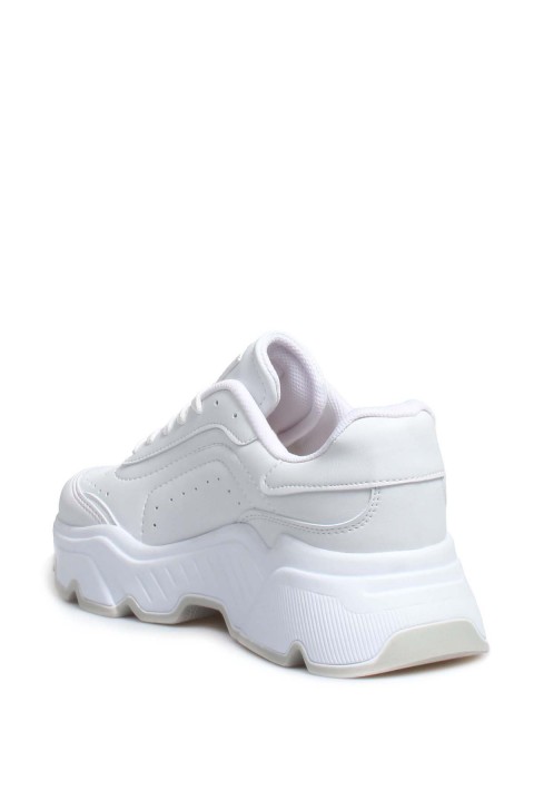 Beyaz Kadın Sneaker Ayakkabı 666ZA146