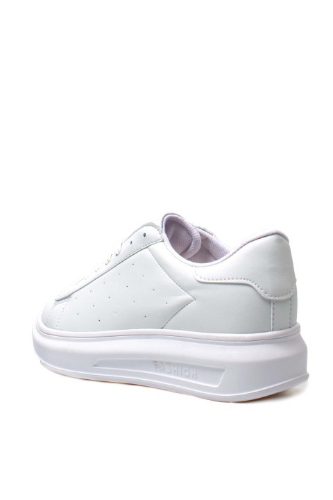 Beyaz Kadın Sneaker Ayakkabı 666ZA156