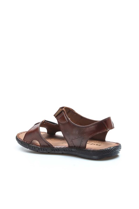 Hakiki Deri Taba Erkek Klasik Sandalet 819MA088