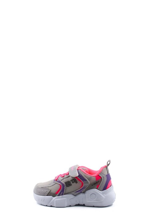 Gri Fuşya Unisex Çocuk Sneaker Ayakkabı 868XCAF2110
