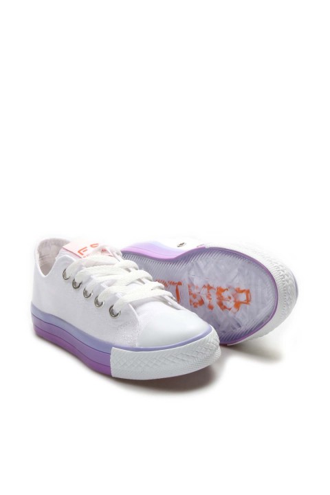 Beyaz Unisex Çocuk Sneaker Ayakkabı 620FA0315