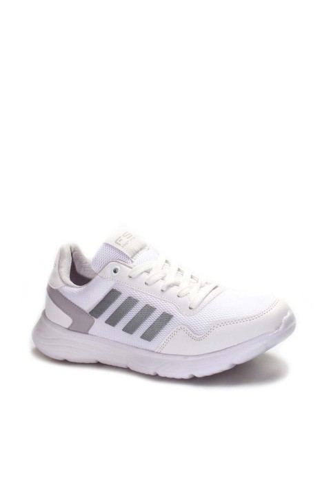 Beyaz Gümüş Unisex Ayakkabı 930XAF044