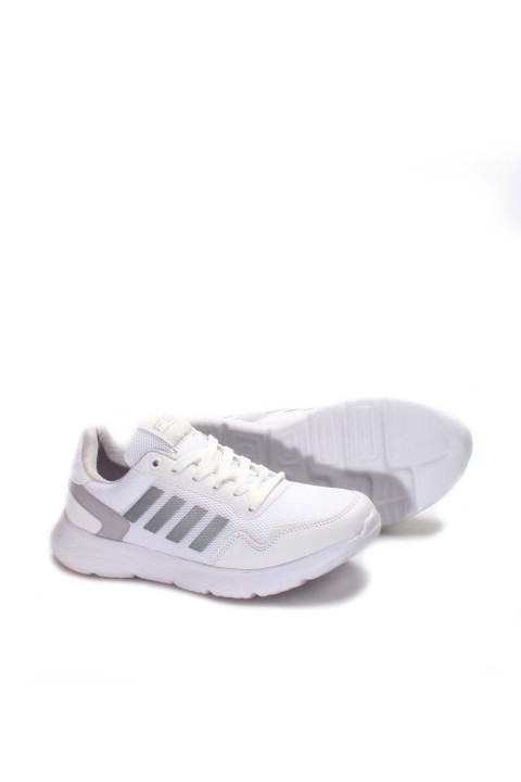 Beyaz Gümüş Unisex Ayakkabı 930XAF044